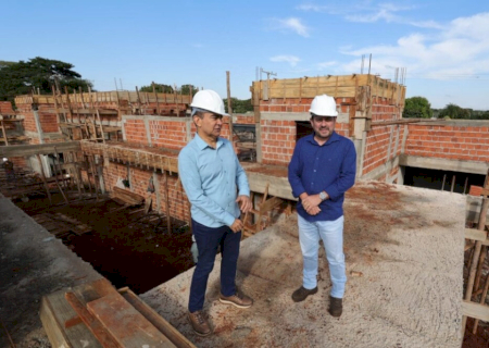 Obra da moderna UBS Jardim dos Estados supera 50% do projeto e segue acelerada