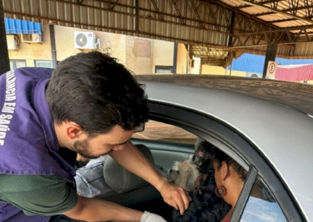 Prefeitura promove drive-thru de vacinação antirrábica no dia 12 de setembro