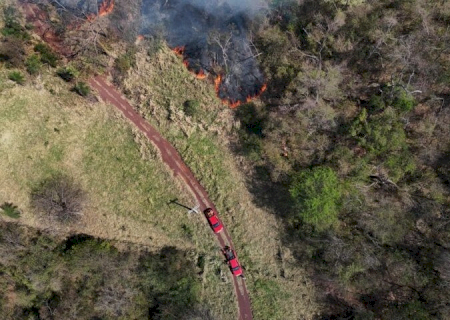El Niño: MS mantém prevenção e atendimento aos incêndios florestais